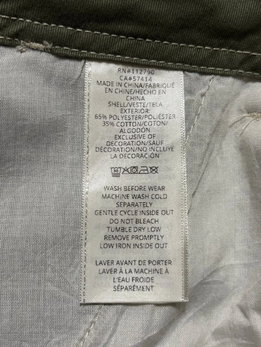 NWT True Religion Cargo Pants Men's 36x32